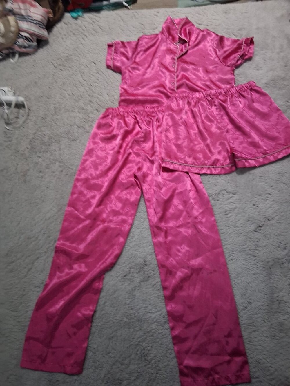 Juicy Couture satan pajamas